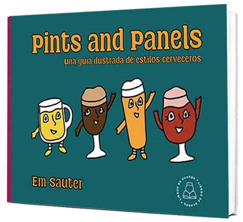 Libro Pints and panels:Una Guia ilustrada de cerveza